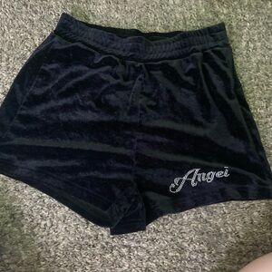 Black angel shorts
